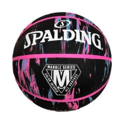 Pelota Marble Negra y Rosa