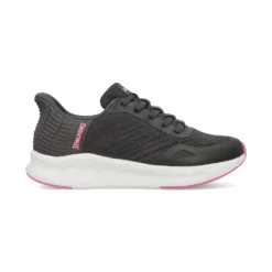 Championes para dama gris y rosa